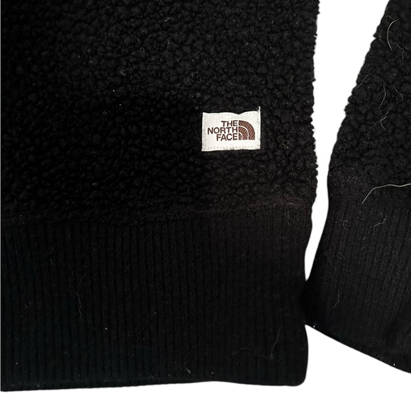 North Face Women's Harrison Wool Pullover Fleece ⚫️ TNF Hoodie Sz Small - Picture 4 of 8